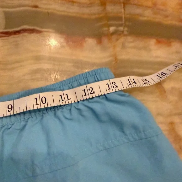 Patagonia Mens Baggies 4.5" Shorts Light Blue Outdoor Elastic Waist Drawstring S - Picture 4 of 6